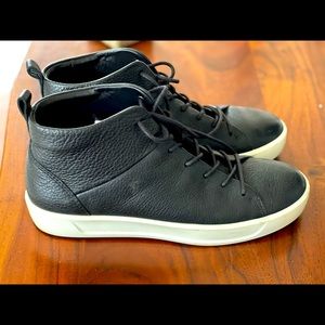 ecco high top shoes